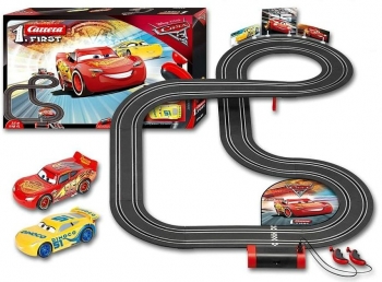 Автотрек трасса дорога Тачки длиной 2, 4 м. Carrera First Pixar Cars 3