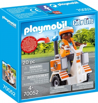 Playmobil 70052  Rescue Balance Racer Плеймобил Спасатель на скутере Серия City Life