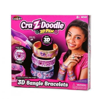 Набор  3Д ручка Cra-Z-Doodle 3D Pen Bangle Bracelets