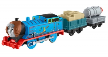 Паровозик  моторизованный  Томас реактивный Thomas Jet Engine  fisher-price trackmaster 