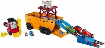 Железная дорога  Томас и друзья Супер Крузер 2 в 1 Fisher-Price  Thomas & Friends trackmaster minis Super Cruiser GDV38