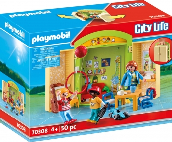 Плеймобил Детский сад  переносной  Playmobil Childen Playground Set 70308 City Life
