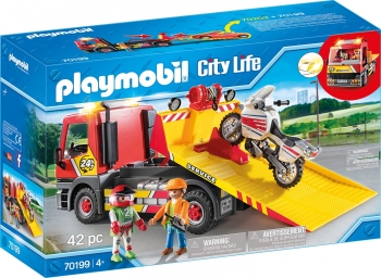 Плеймобил Эвакуатор для транспорта  Playmobil 70199 Towing Service 