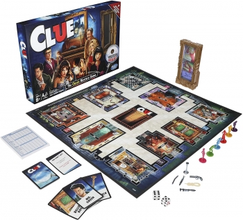 Настольная игра Улика Клуедо Clue cluedo Hasbro  в ассортименте  англ.язык 