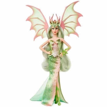 Барби  Императрица Драконов Barbie Dragon Empress Mythical Muse 