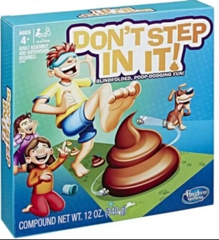 Настольная игра не наступи в какашку Хасбро Don´t Step In It  Hasbro