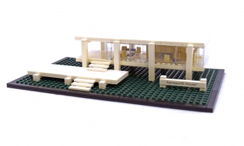 Lego Architecture 21009 Дом  Фарнсуорт Farnsworth House