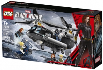 Lego Marvel 76162 Погоня на вертолёте Чёрной вдовы