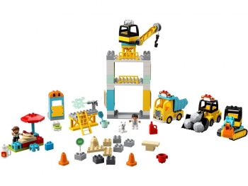 Lego Duplo Башенный кран на стройке 10933