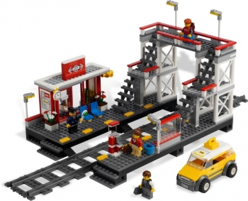 Lego CITY 7937 Железнодорожный вокзал  Train Station