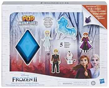 Ігровий набір Збірка оповідань Hasbro Frozen Холодне Крижане серце Ельза Анна Peel And Reveal Pack Pop Adventures