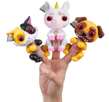 Интерактивный ручной котик собака  оборотень interactive animal WowWee Grimlings cat  pug 