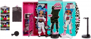 Большая кукла LOL Surprise OMG 3 серия ЛОЛ ОМГ  Леди Релакс Chillax Fashion Doll 