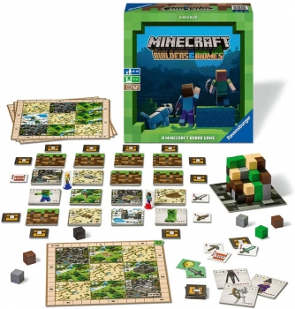 Настольная игра Майнкрафт Строители и Биомы Minecraft Builders & Biomes