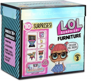 Игровой набор с куклой L.O.L. SURPRISE!  Интерьер Школьный класс  Furniture Classroom Series 3