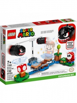 Лего Lego Super Mario Огневой налёт Билла-банзай 71366