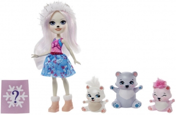 Набор Enchantimals Семья Белых Полярных Медведей Polar Bear Family