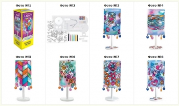 Творческий набор Сделай меняющую цвет настольную лампу Faber-Castell Creativity Color Changing Light