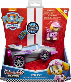 Набор Щенячий Патруль Скай на гоночной машине  Ready Race Rescue - Race & Go Deluxe Skye