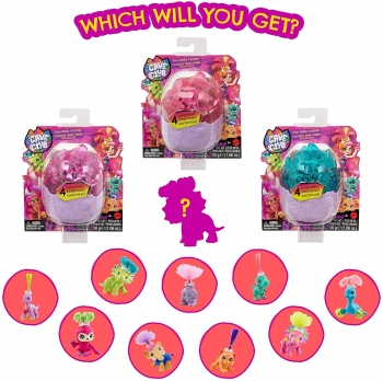 Питомец Пещерный Клуб Cave Club Dino Baby Crystals Assortment 