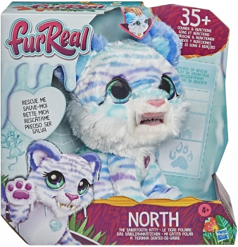 Интерактивный  игрушка Саблезубый Тигр North FurReal Sabertooth Kitty 