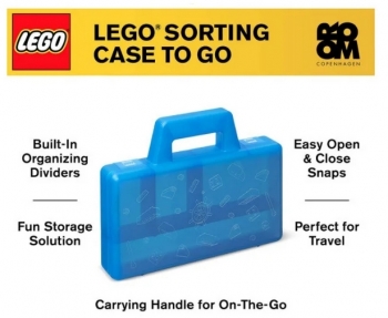  Лего Сортировочный кейс контейнер Органайзер Room Copenhagen Lego 5005890 Sorting Case to Go 