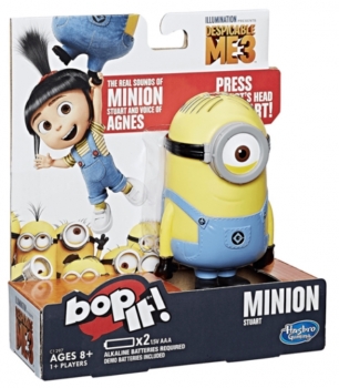 Интерактивный миньон  Стюарт Minion Stuart  Despicable  Me 3 Bop It! Hasbro