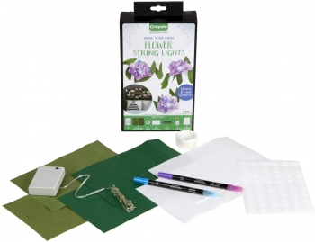 Творческий набор  Crayola Крайола  DIY String Lights Kit, Flower Lights