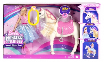 Игровой набор Барби Принцесса и Танцующая Лошадка Единорог Barbie Princess Dancing Horse