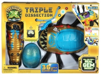 Набор сюрприз Раскопки Пришелец  охотник Treasure X Alien Hunters Triple Dissection