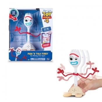 Говорящая игрушка Вилкинс История Игрушек  22см Disney Pixar Forky Toy Story 4 Push ‘N Talk 