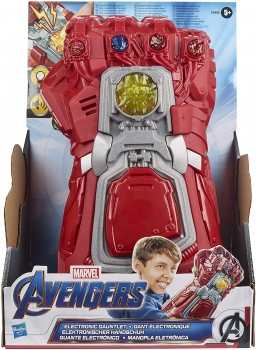 Электронная перчатка  кулак Таноса  Марвел Marvel Avengers  Endgame Red Infinity Gauntlet Electronic Fist 