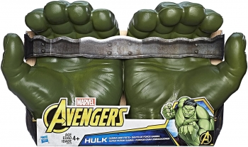Руки Халка Перчатки  Marvel Avengers Gamma Grip Hulk Fists 