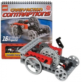 Творческий набор Хитроумные Изобретения Лего Klutz LEGO Crazy Action Contraptions