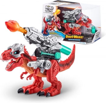 Інтерактивний ходячий тиранозавр Robo Alive Dino Wars Mega-Rex  Dinosaur Battle T-Rex  ZURU 
