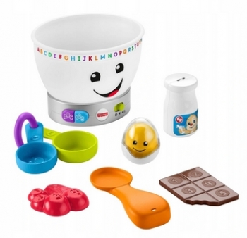 Интерактивная музыкальная игрушка Фишер Прайс Миксер Fisher-Price Magic Color Mixing Bowl