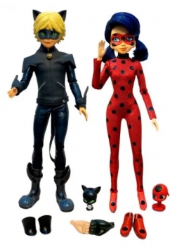 Кукла Miraculous  Леди Баг и Супер-Кот 26 см  Миссия Выполнена Miraculous Mission S2 