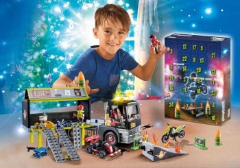 Конструктор Playmobil Плеймобил 70544 XXL Stunt Show адвент календарь трюковых шоу