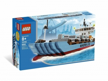 Лего Lego Creator Expert 10155  Maersk Line Container Ship Контейнеровоз 