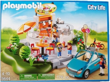 Конструктор Плеймобил Playmobil 5644  Ice Cream Shop Поездка в кафе мороженое на кабриолете