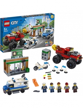 Лего Сити  LEGO  Police Ограбление полицейского монстр-трака 60245