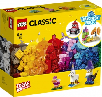 Лего Lego Classic Прозрачные кубики 11013