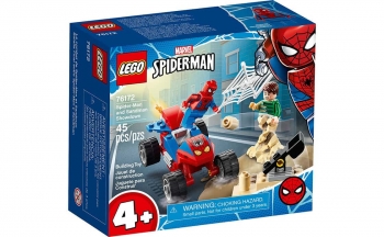 Лего Lego Super Heroes Схватка Человека-Паука и Песочного Человека 76172