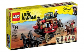 Lego The Lone Ranger 79108 Побег на дилижансе