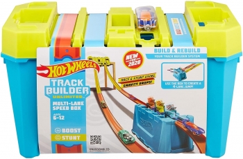 Трек Хот Вилс Коробка для трюков Грандиозные трюки  Hot Wheels Track Builder Gravity Box 