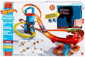 Трек Хот Вилс с ускорителями Hot Wheels Unlimited Ultra Stackable Booster