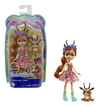 Кукла Энчантималс Enchantimals Gabriela Gazelle Doll Габриэла Газель и питомец рейсер