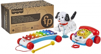 Набор игрушек Фишер Прайс Fisher-Price Pull-Along Basics Gift