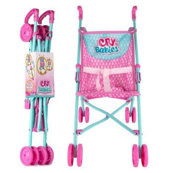 Коляска для ляльок тростина Край Бейбі Cry Babies stroller  