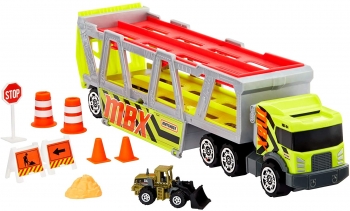 Машина автовоз мачбокс  грузовик с набором Matchbox MBX Construction Hauler